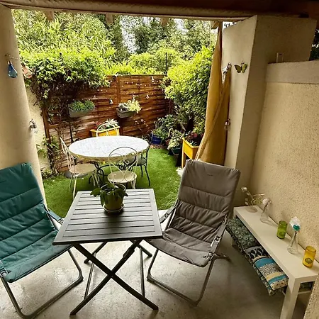 Appartamento T2 Avec Jardin, Proche Plages Et Centre De Montpellier Saint-Jean-de-Védas